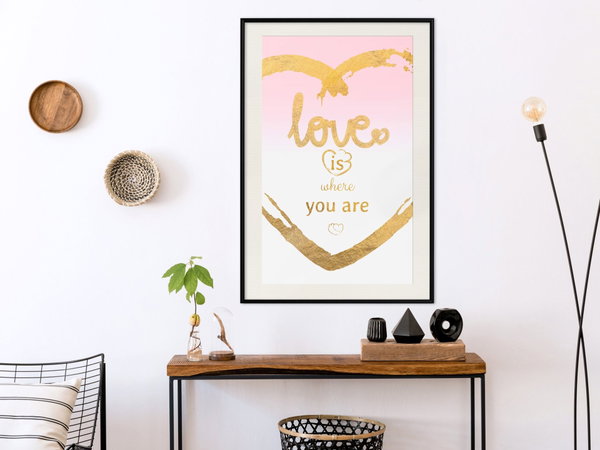 Poster 'Love Is Where You Are'