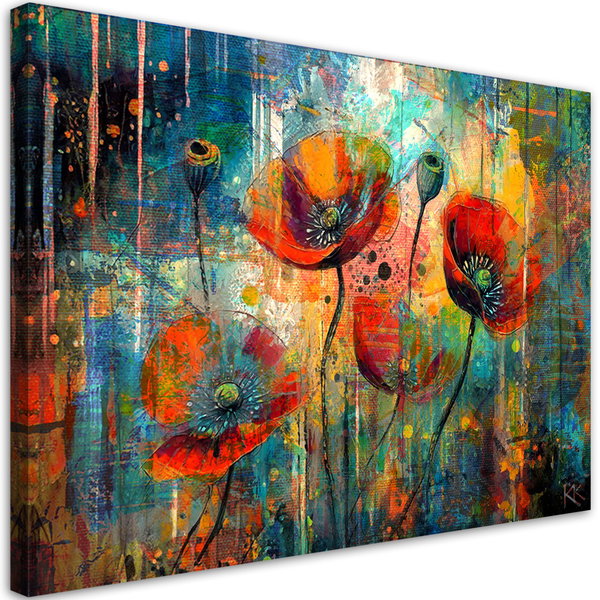 Kunstdruck auf Leinwand 'Blooming Symphony 1'