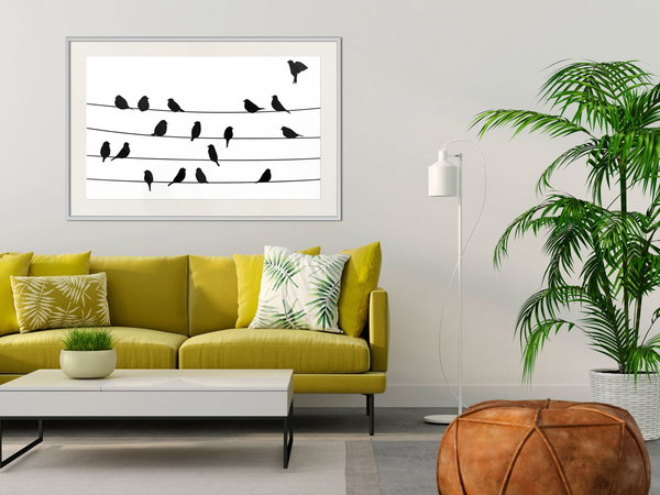 Poster 'Birds Council Meeting'