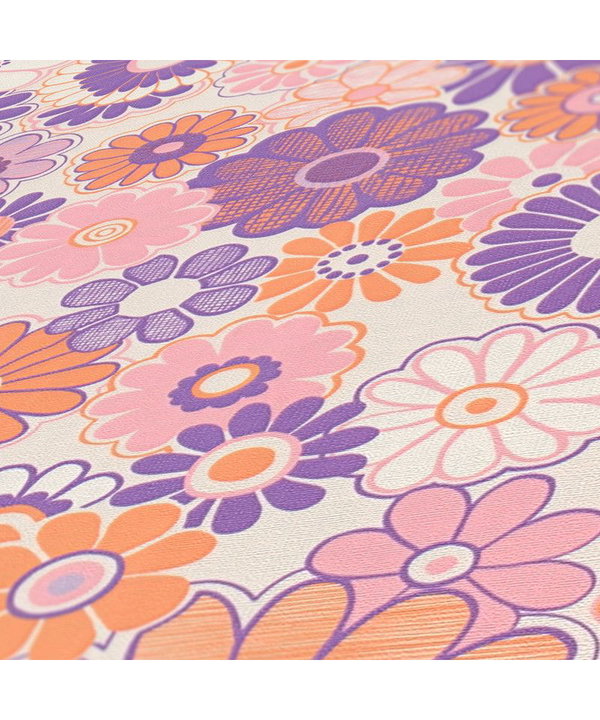 Wallpaper 'Retro Reign' 53x850cm