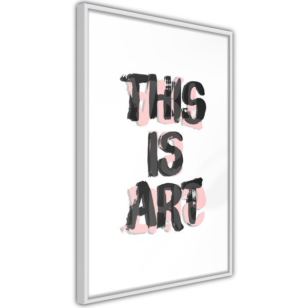 Poster 'This Is Art'