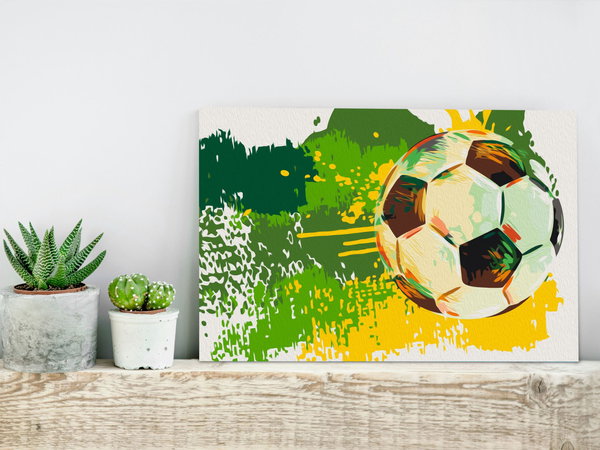 Malen nach Zahlen für Erwachsene 'Football Emotions'