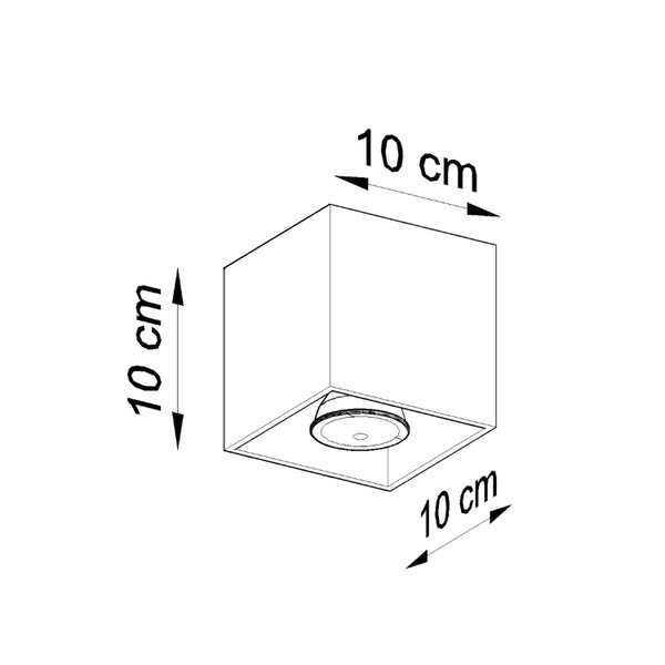 Deckenleuchte „QUAD 1“