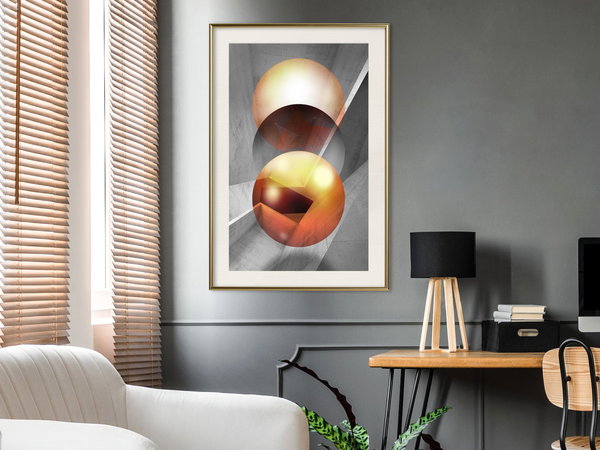 Poster 'Enchanted Globes'