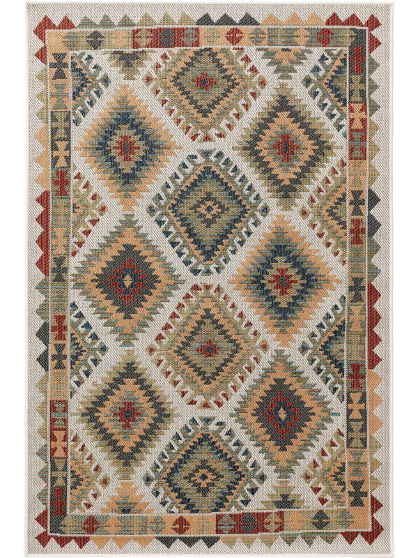 Design In- &amp; Outdoor-Teppich Mirena Bunt