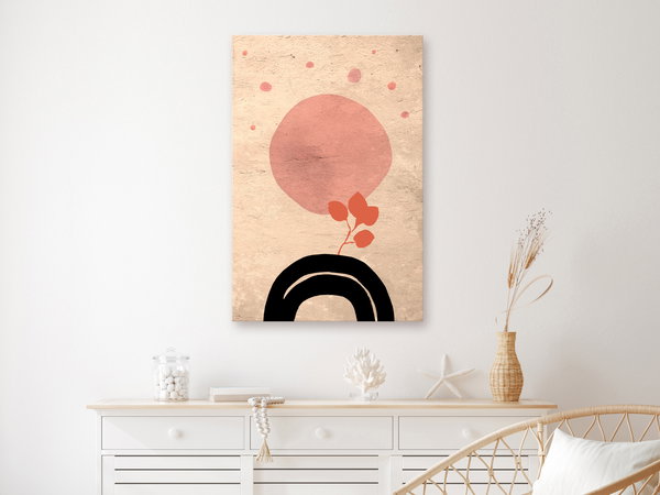 Kunstdruck auf Leinwand 'Circular Bridge Vertical'