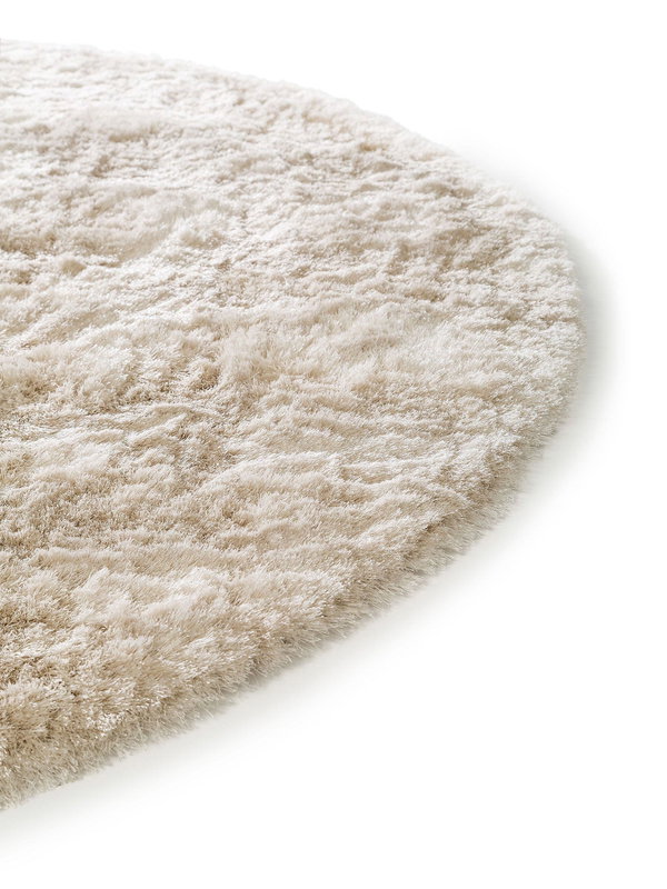 Design Hochflorteppich Whisper Beige