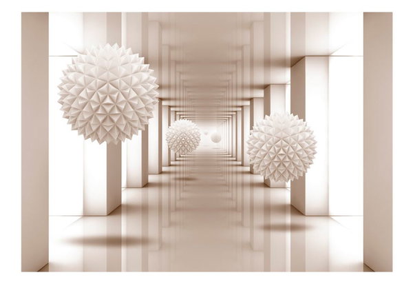 Selbstklebende Tapete 'Corridor to the Future'