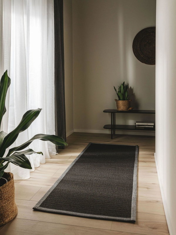 Design In- &amp; Outdoor-Läufer Nandi Schwarz