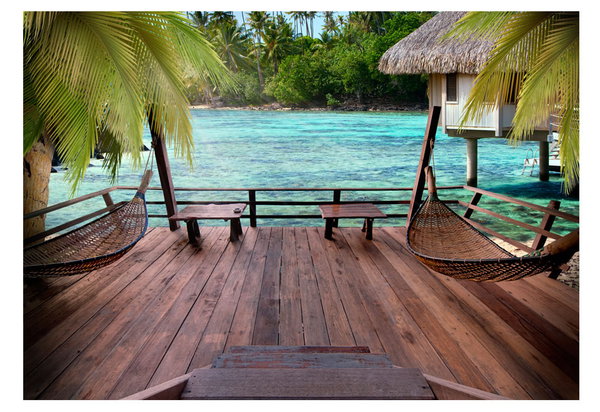 Behang 'Rest in Paradise'