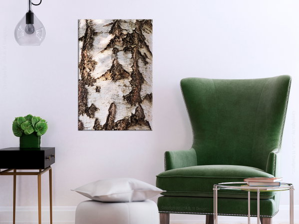 Kunstdruck auf Leinwand 'Beautiful Structure Vertical'
