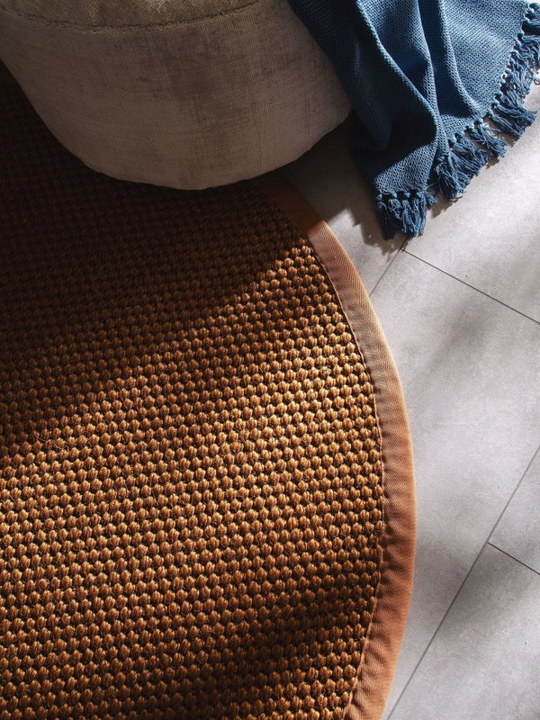 Tapijt 'Greta Light Brown' 150x150cm