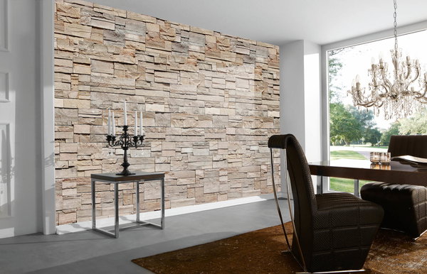 Papel pintado 'Natural Stone 3' 600x250cm