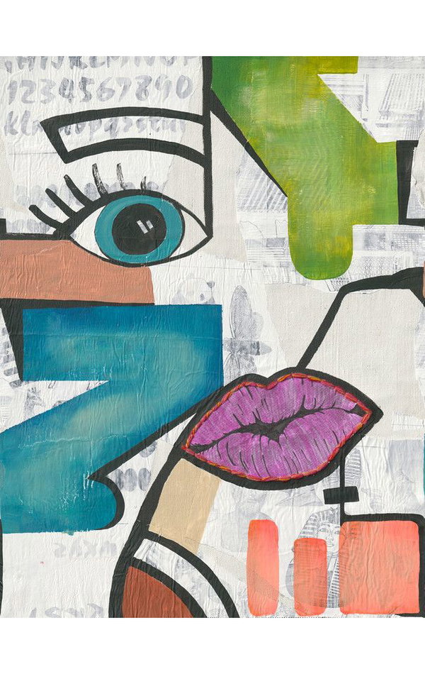 Papel de parede 'Geo Fusion' 212x280cm