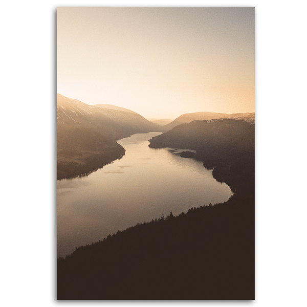Kunstdruck auf Leinwand 'Serene Lake 2'