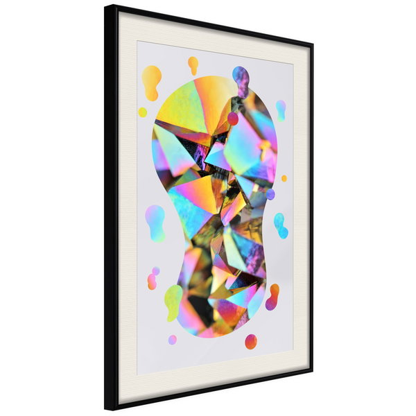 Poster 'Abstract Light Bulb'