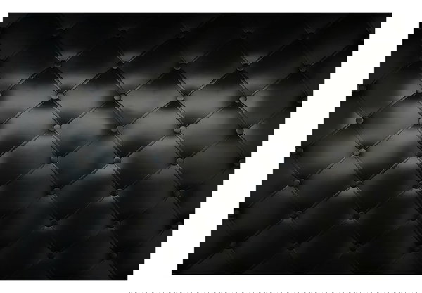 Behang 'Black Leather'