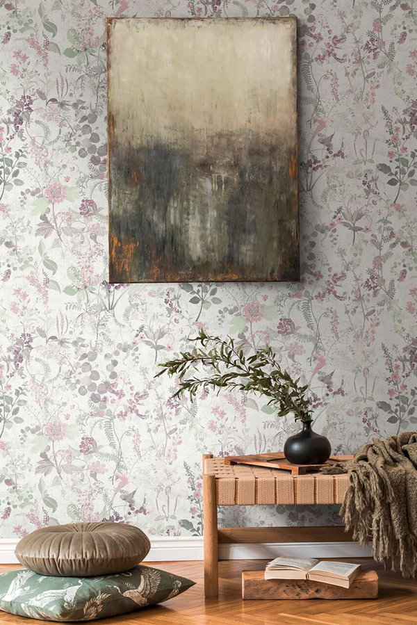 Tapete 'Drowsiness of Flowers' 53x1005cm