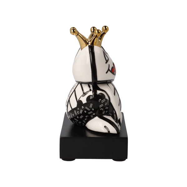 Porzellan Figur 'Golden Prince' von Romero Britto 7,5x14,5x11,5cm