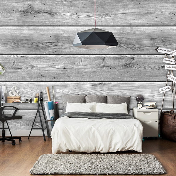 Carta da parati 'Plank Wall'