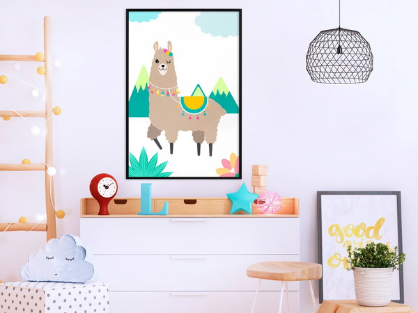 Poster 'Unusual Lama'