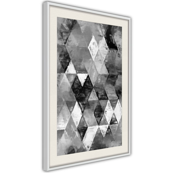 Poster 'Abstract Diamonds'