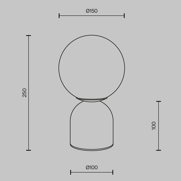 Table Lamp 'TAVO 2'