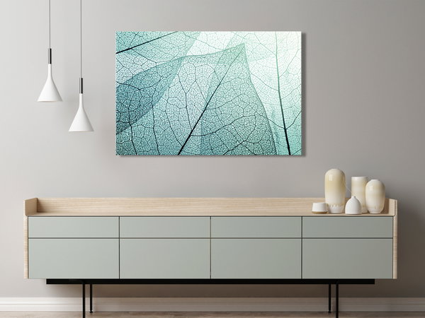 Kunstdruck auf Leinwand 'Macroflora Wide'
