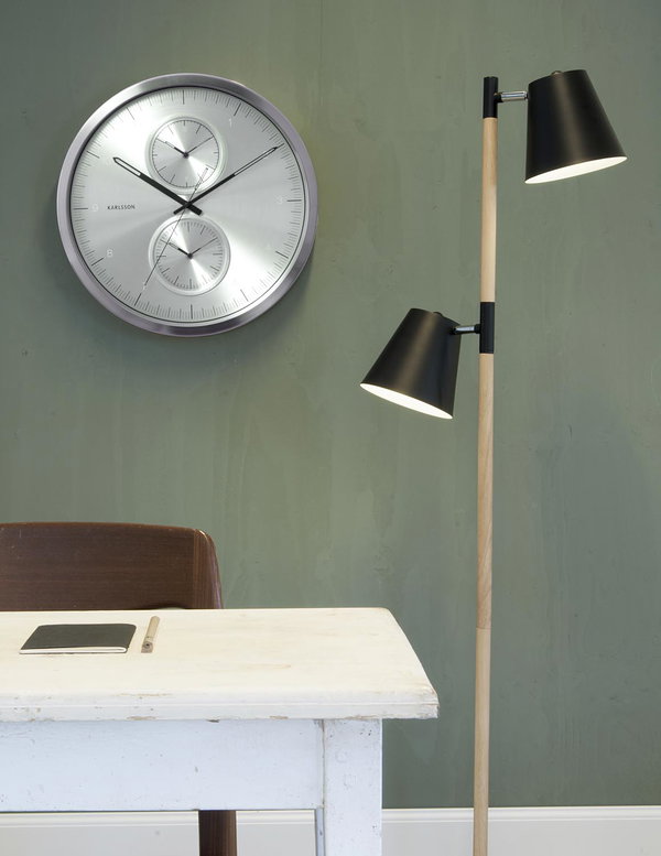 Design Wanduhr 'Multiple Time'