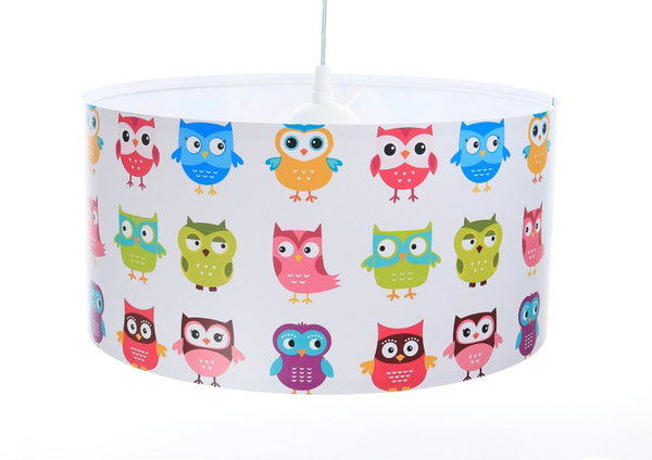 Pendelleuchte 'Foto Dreamy Owl'