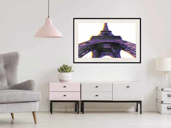 Poster 'Symbol of Paris (Purple)'