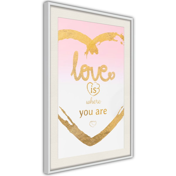 Poster 'Love Is Where You Are'