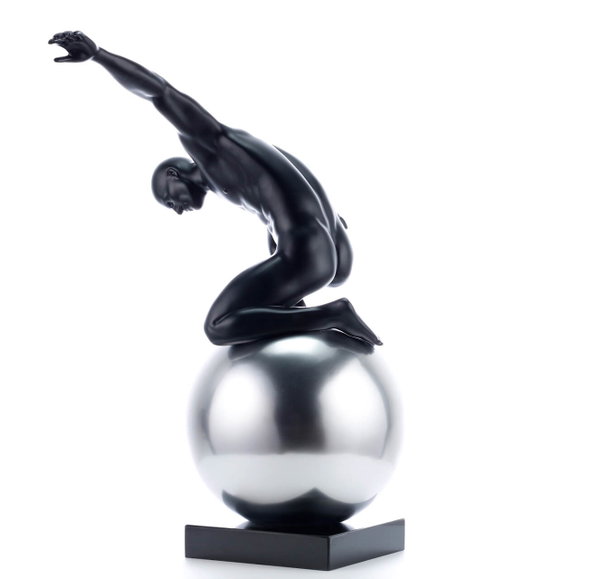 Sculpture 'Internal Balance' 48x47x27cm