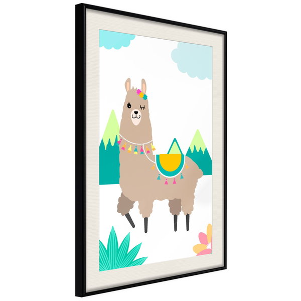 Poster 'Unusual Lama'