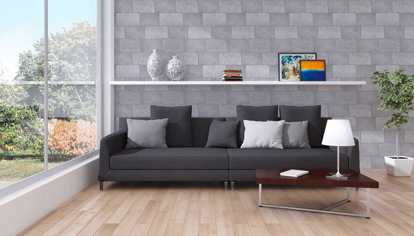 Tapete 'Brick by Brick' 53x1005cm
