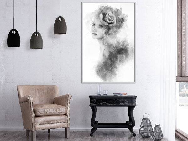Poster 'Watercolor Portrait'