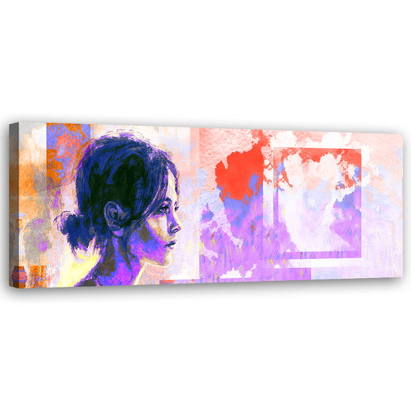 Kunstdruck auf Leinwand 'Vivid Reflections'
