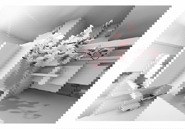 Self-adhesive wallpaper 'Orchid Illusion'