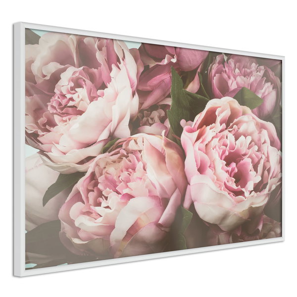 Poster 'Pink Peonies'