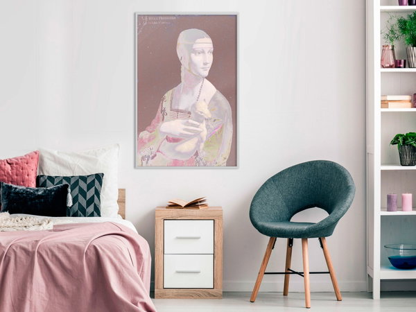 Poster 'Pastel Lady'
