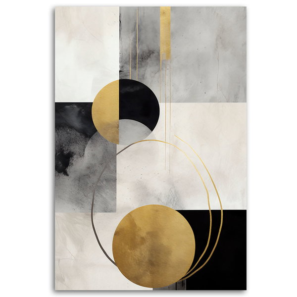 Kunstdruck auf Leinwand 'Geometric Elegance 3'