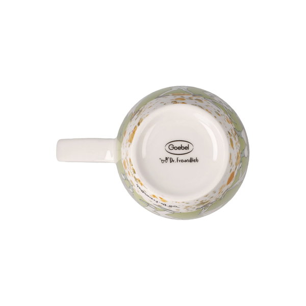 Goebel Teetasse mit Sieb und Deckel 'Bestes Alter'