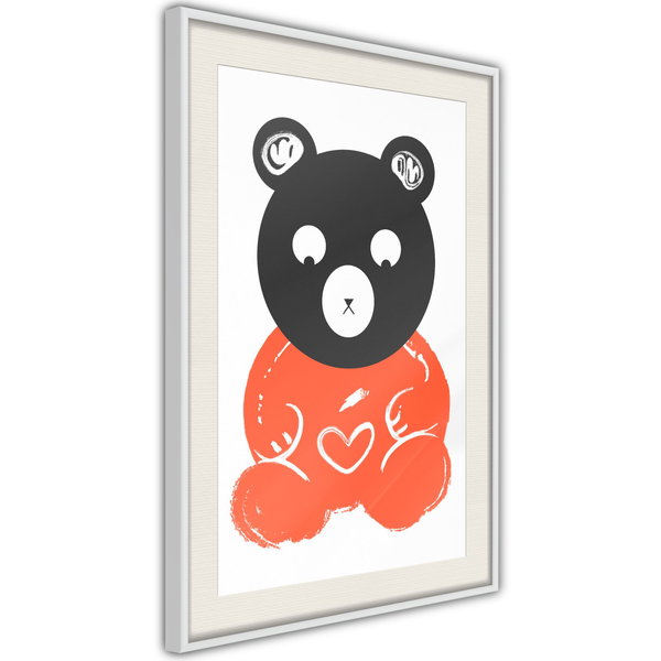 Poster 'Thoughtful Bear'