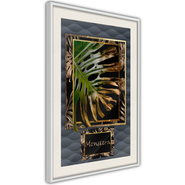 Poster 'Monstera in the Frame'
