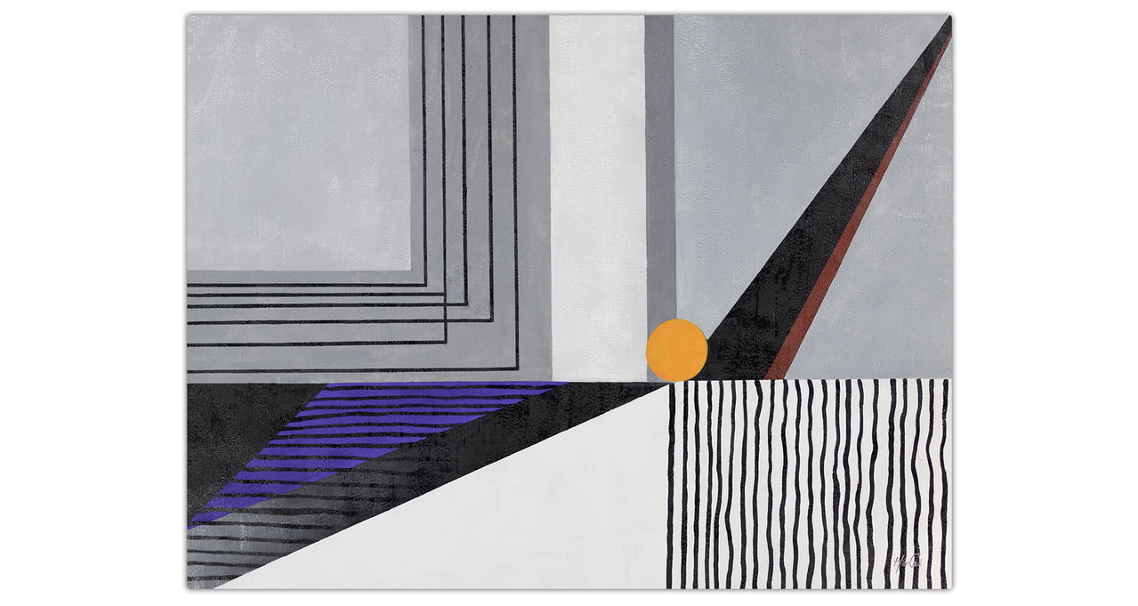 XXL Olieverf schilderijen 'Abstract Journey' | Handgeschilderd unicum komt in de ruimte goed tot zijn recht.