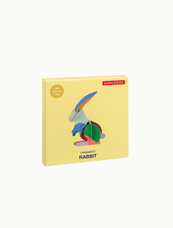 Hängende Deko 'Leuchtendes Kaninchen'