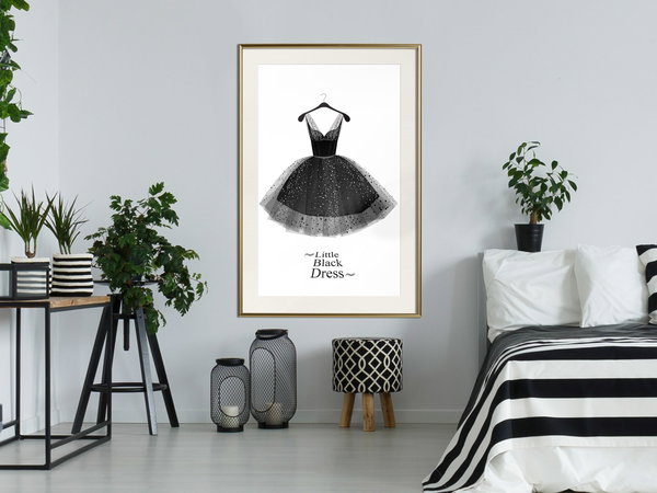 Poster 'Little Black Dress'