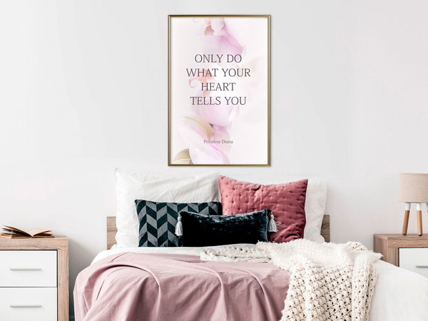 Poster 'Do What Your Heart Tells'
