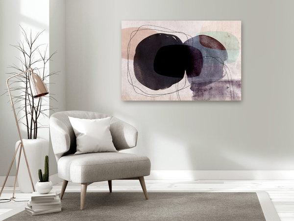 Kunstdruck auf Leinwand 'Free Accumulation Wide'