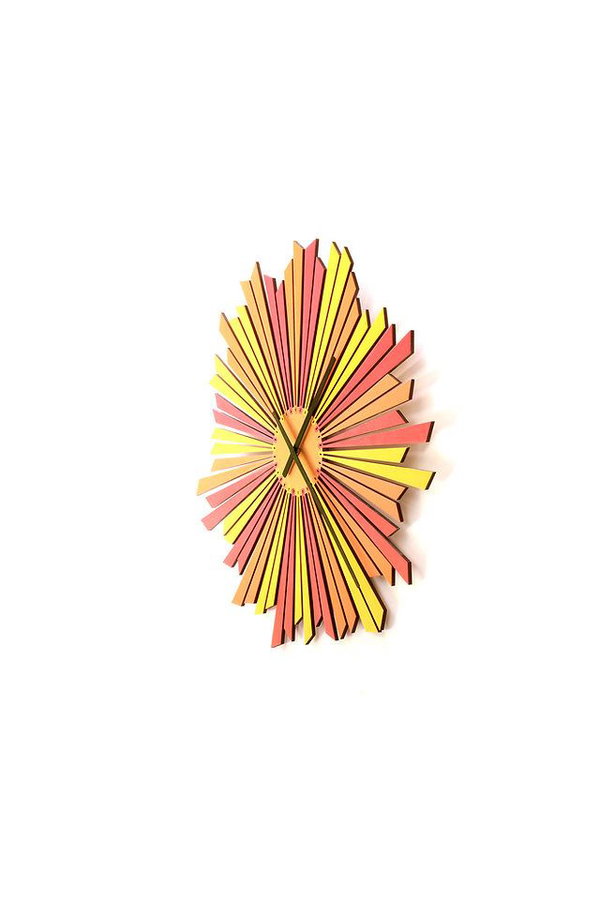 Wanduhr 'The Setting Sun M'